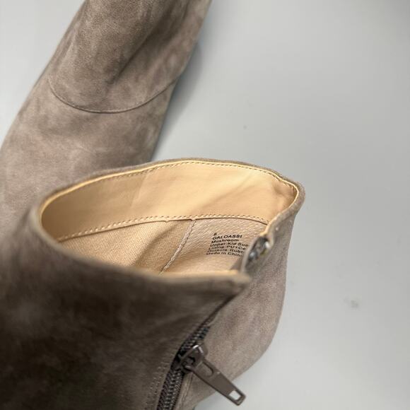 SOLE SOCIETY Galaossi Suede Pointy-toe Wedge Bootie - Picture 4 of 7